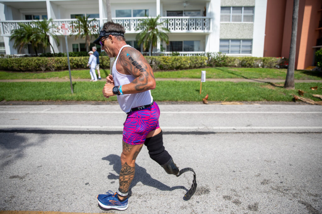 Luke Kittel, an adaptive athlete from Apollo Beach who has raced in the St. Anthony’s Triathlon for many years, said that he looks forward to the first race of the season being St. Anthony's.